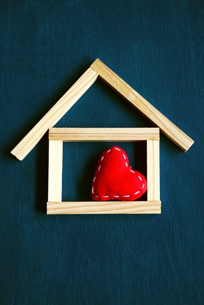 Heart in a home